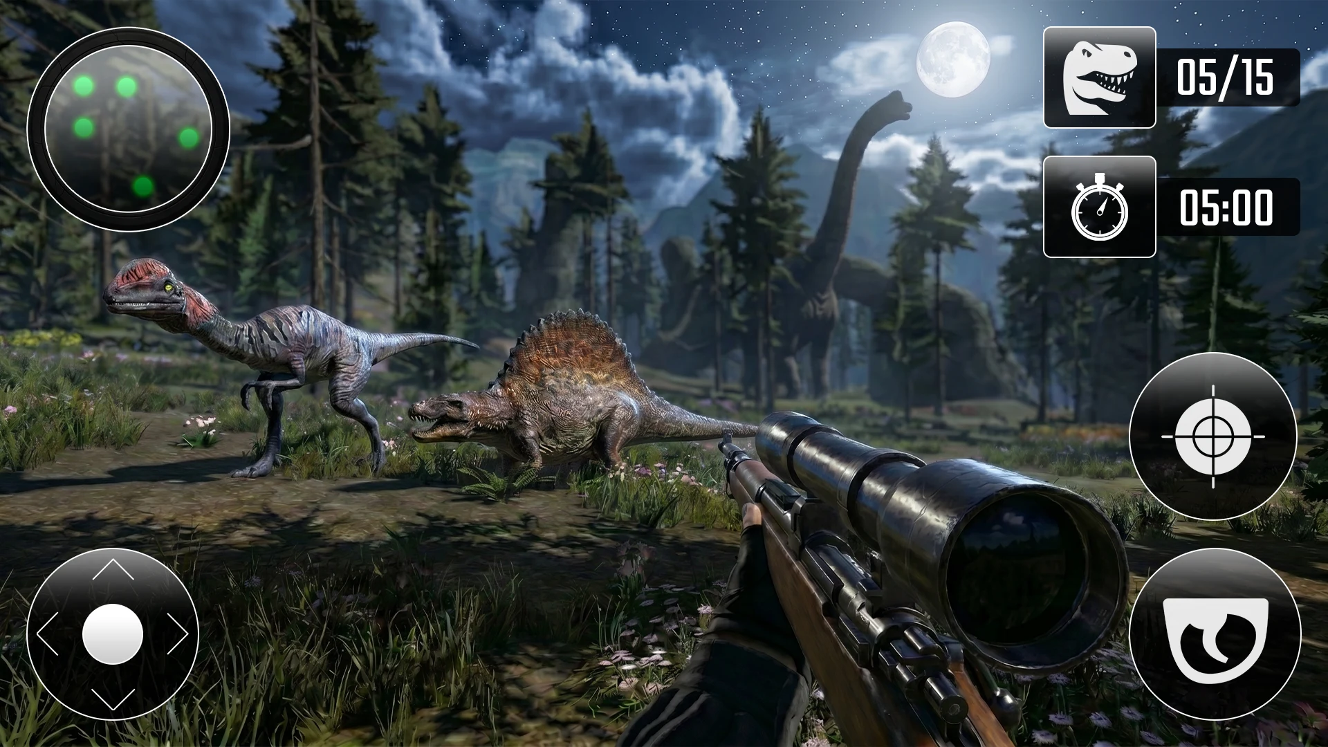 Wild Dinosaur Hunting Games 3D screenshot
